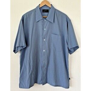 Pineapple Connection Men’s Short Sleeve Camp Shirt Size Medium